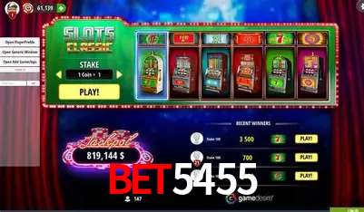 Descubra a Magia dos Jogos de Arcade no BET5455